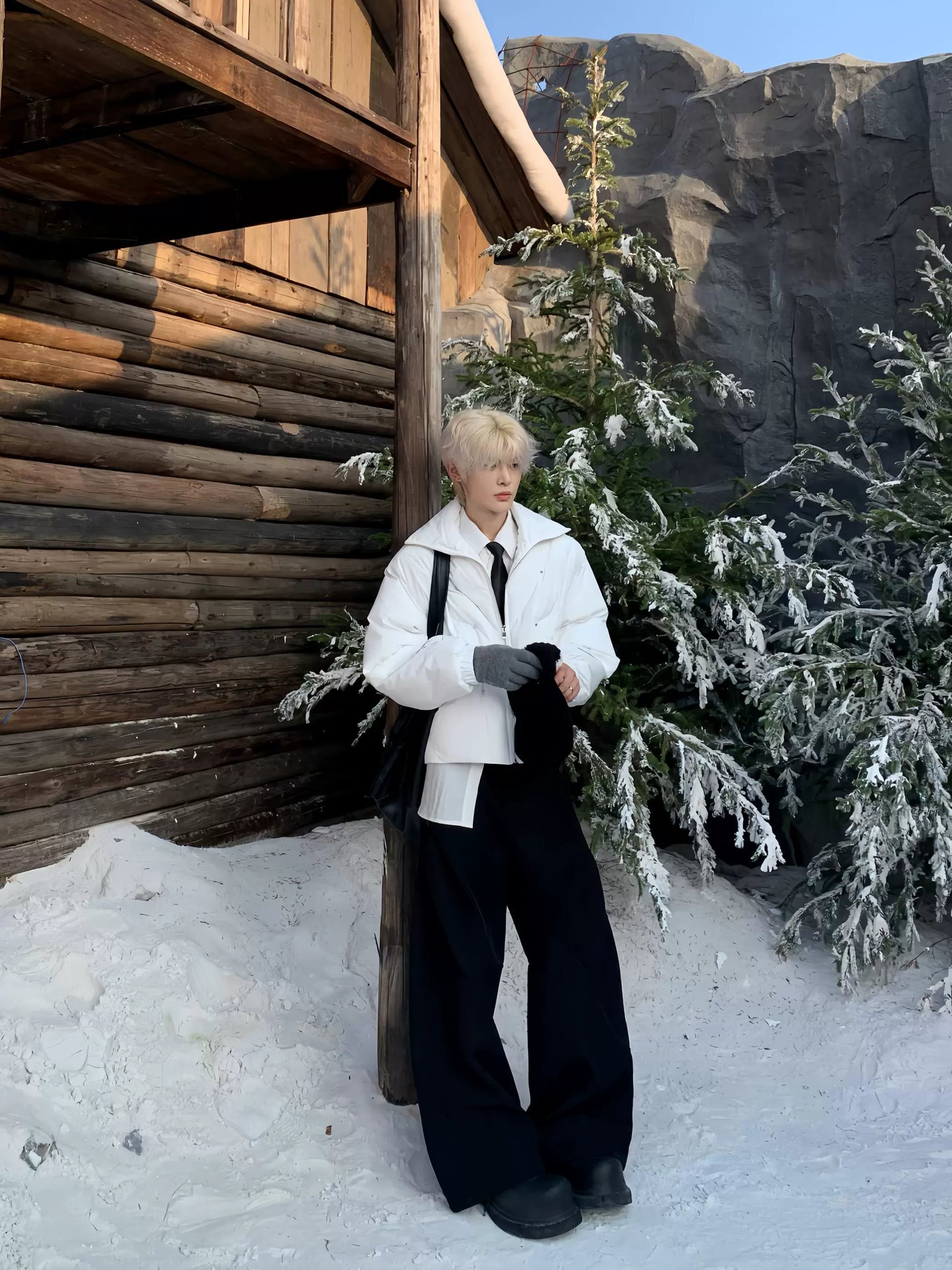 Metal Deconstructed Puffer Jacket WN19794