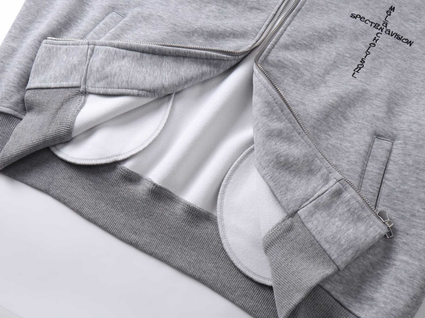 Devil Ear Washed Zipper Hoodie WN12684