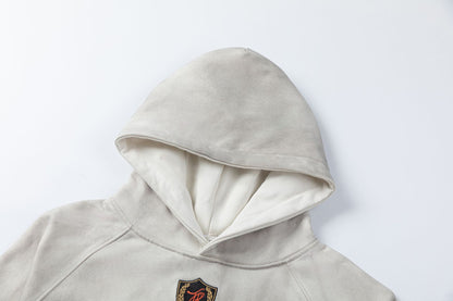 Heavyweight Deconstruction Damage Oversize Pullover Hoodie WN26069