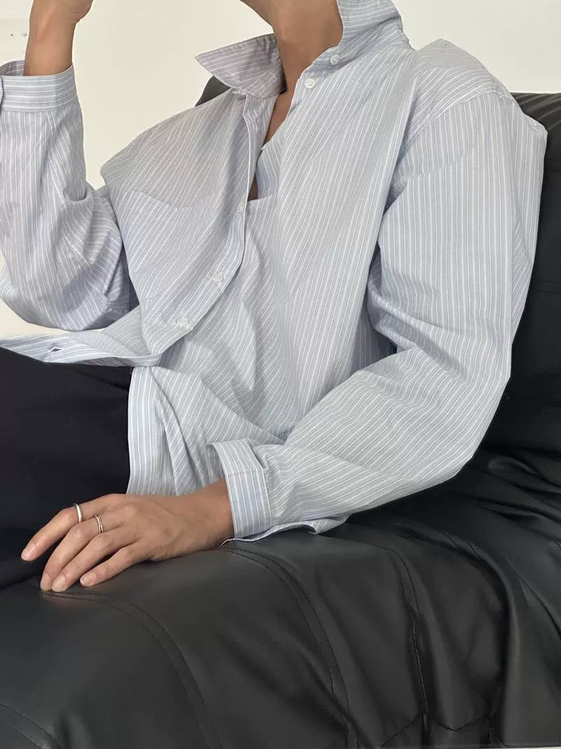 Stripe Long Sleeve Shirt WN21515