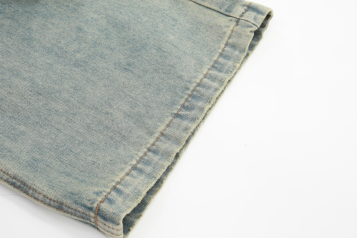 Wash Straight Denim Jeans WN25602