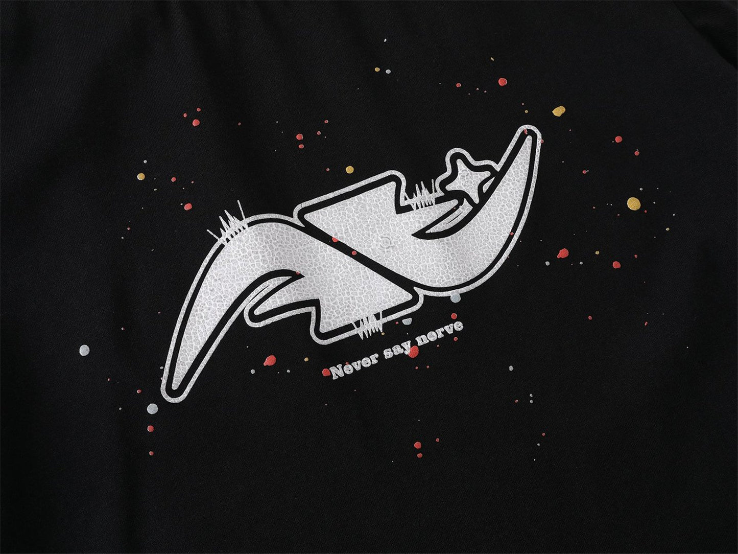 Paint Splash Graphic Short Sleeve T-Shirt WN26769