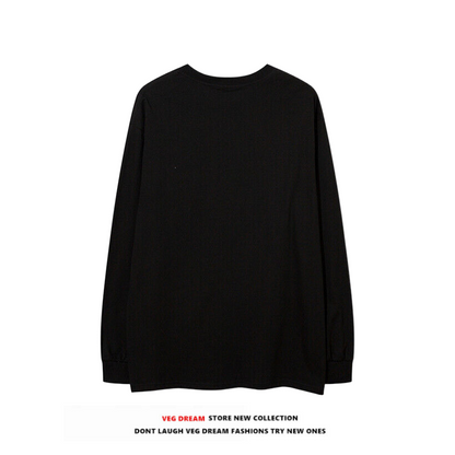 Oversize Chain Attached Long-sleeve T-shirt WN5512
