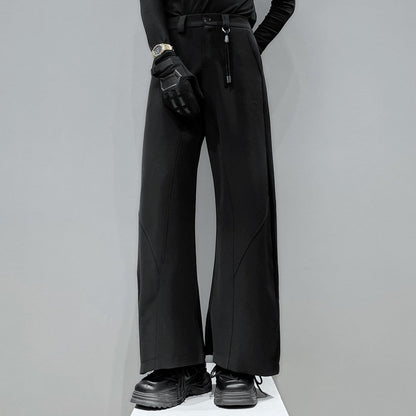 Curved Wide Leg Trousers WN23909