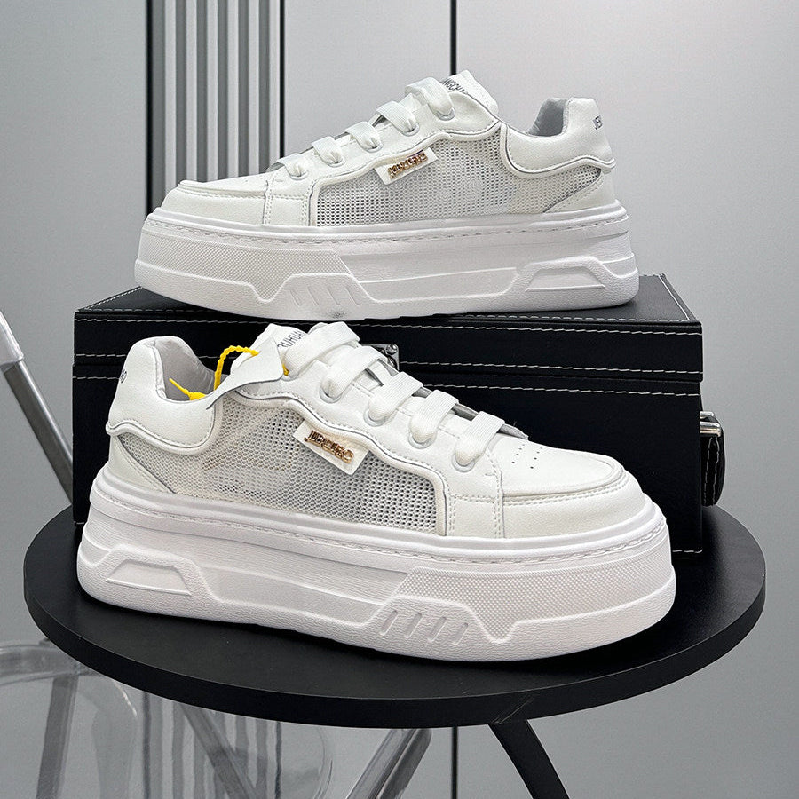 Chunky Platform Mesh Lace-Up Sneakers WN24848