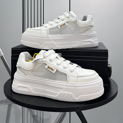 Chunky Platform Mesh Lace-Up Sneakers WN24848