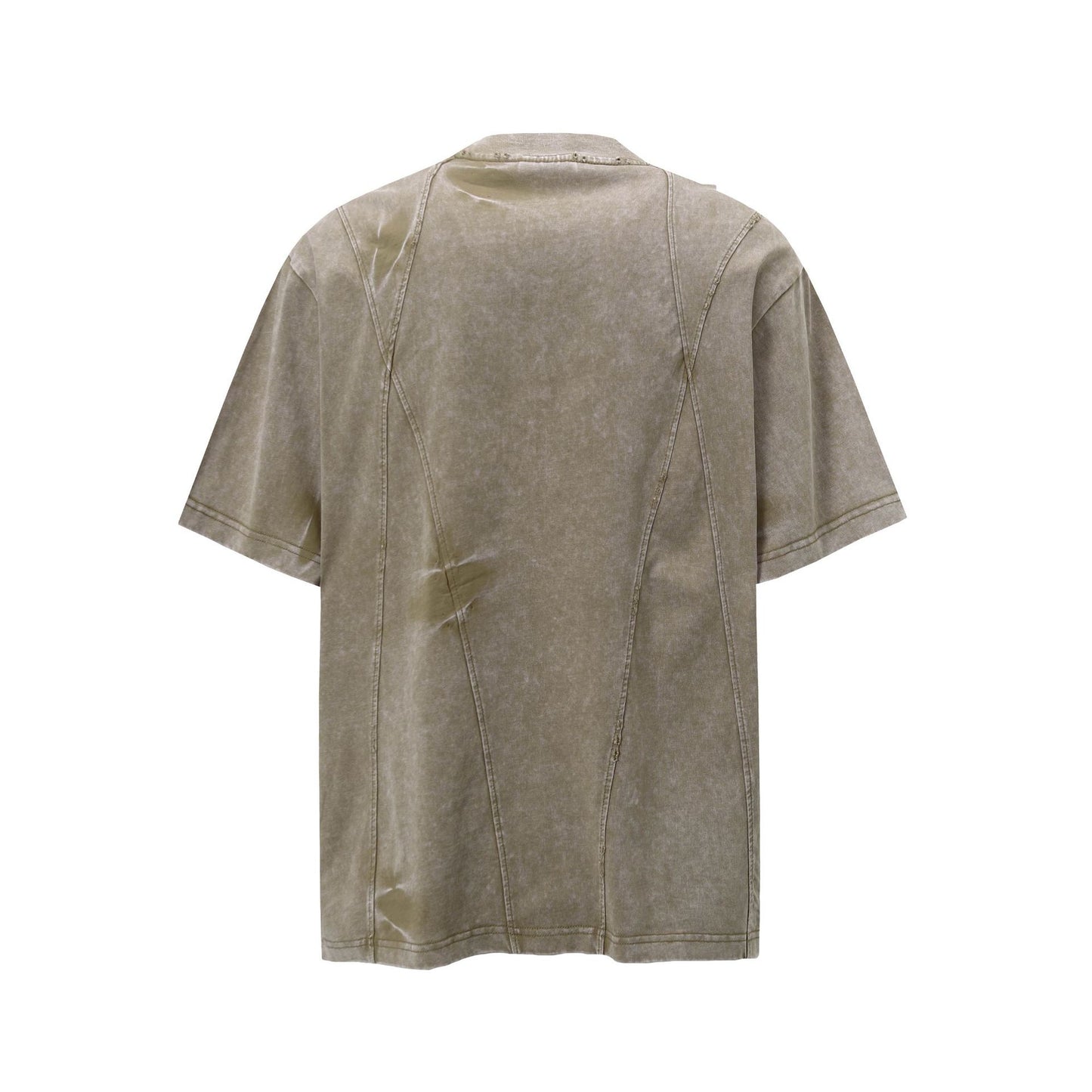 Heavy Wash Damage Short Sleeve T-Shirt WN14172