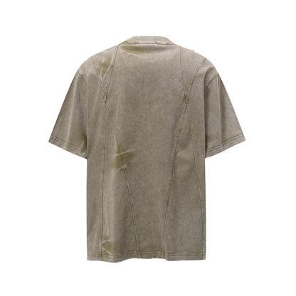 Heavy Wash Damage Short Sleeve T-Shirt WN14172