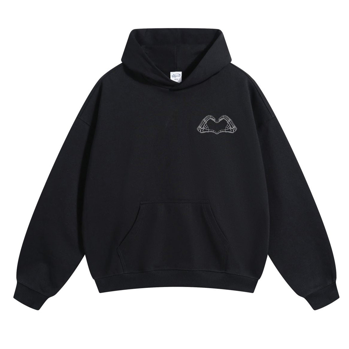 Print Oversize Pullover Hoodie WN9993