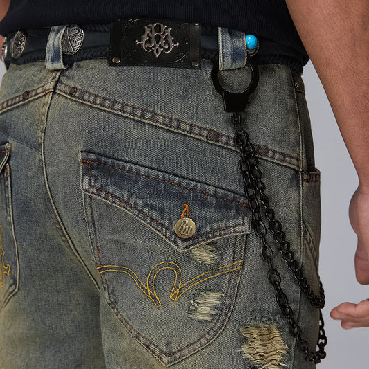 Handcuff Shape Creative Waist Chain WN17947