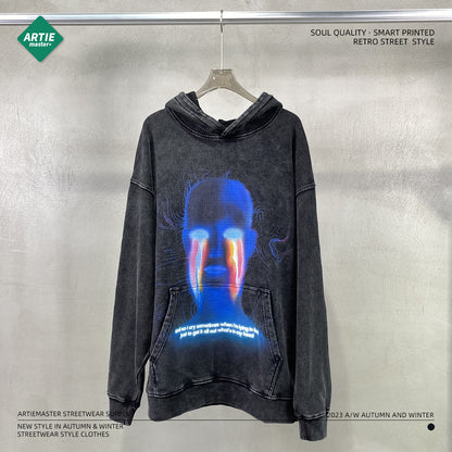 Digital Print Hoodie WN7780