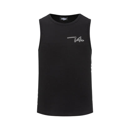 Graphic Letter Print Ribbed Tank Top WN20987