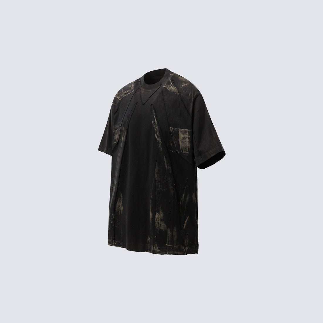 Washed Pocket Detail Short Sleeve T-Shirt WN27791