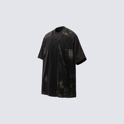Washed Pocket Detail Short Sleeve T-Shirt WN27791