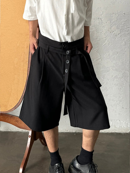 Simple Straight Half Pants WN20017
