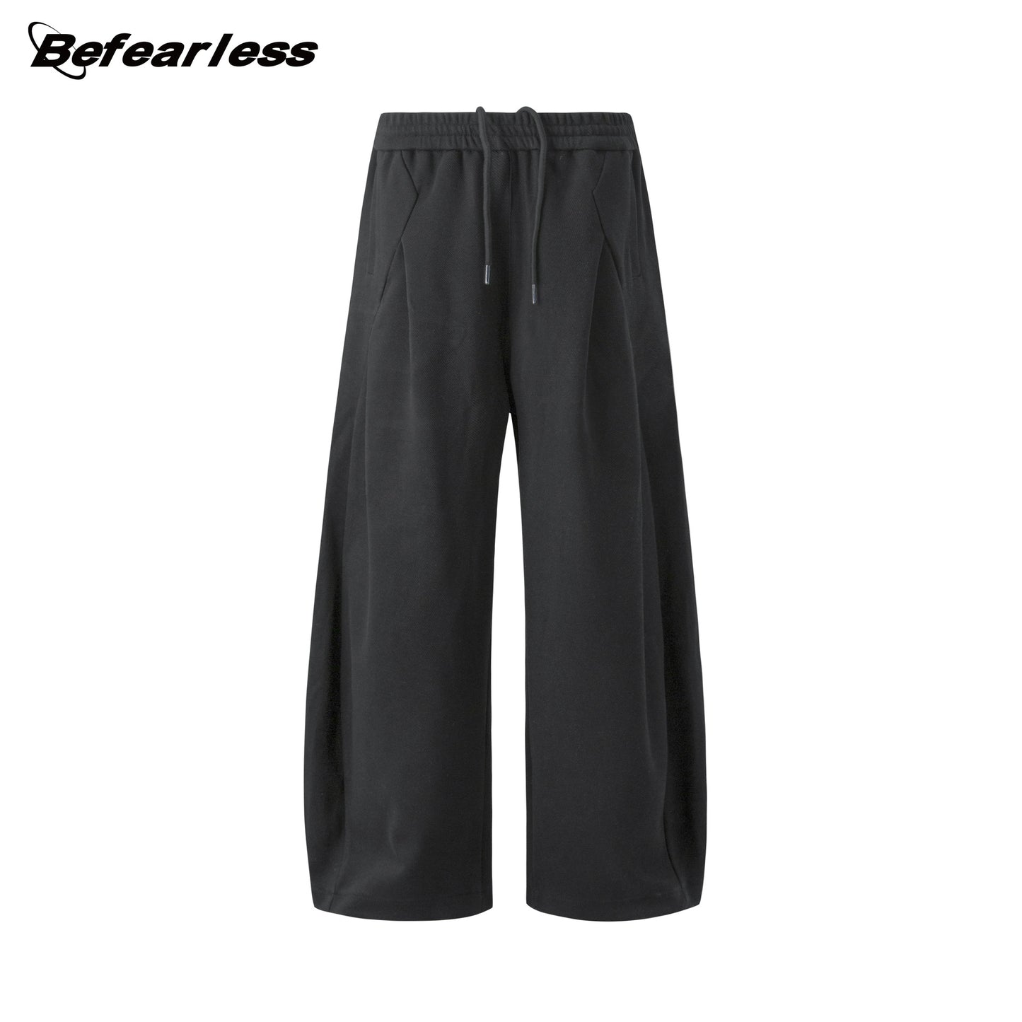 Curved Wide Leg Sweat Pants WN26409