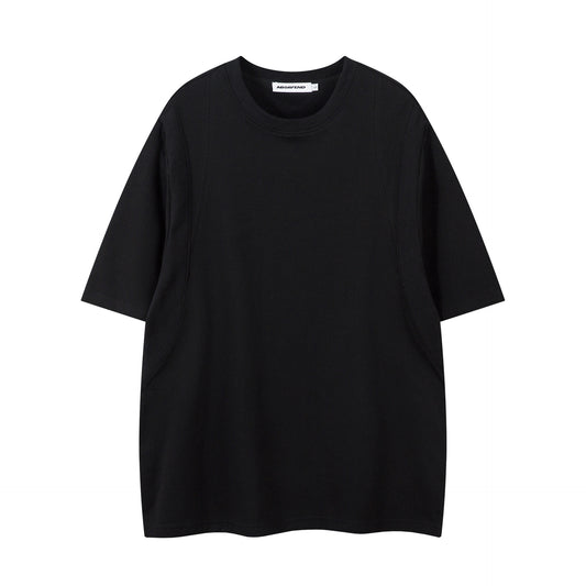 Patchwork Short Sleeve T-Shirt WN25626