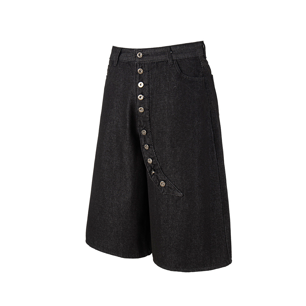 Washed Wide Leg Denim Short Pants WN25572 – WONDER NOAH