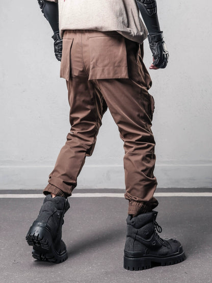 Tactical Multi-Pocket Cuffed Cargo Pants WN22462