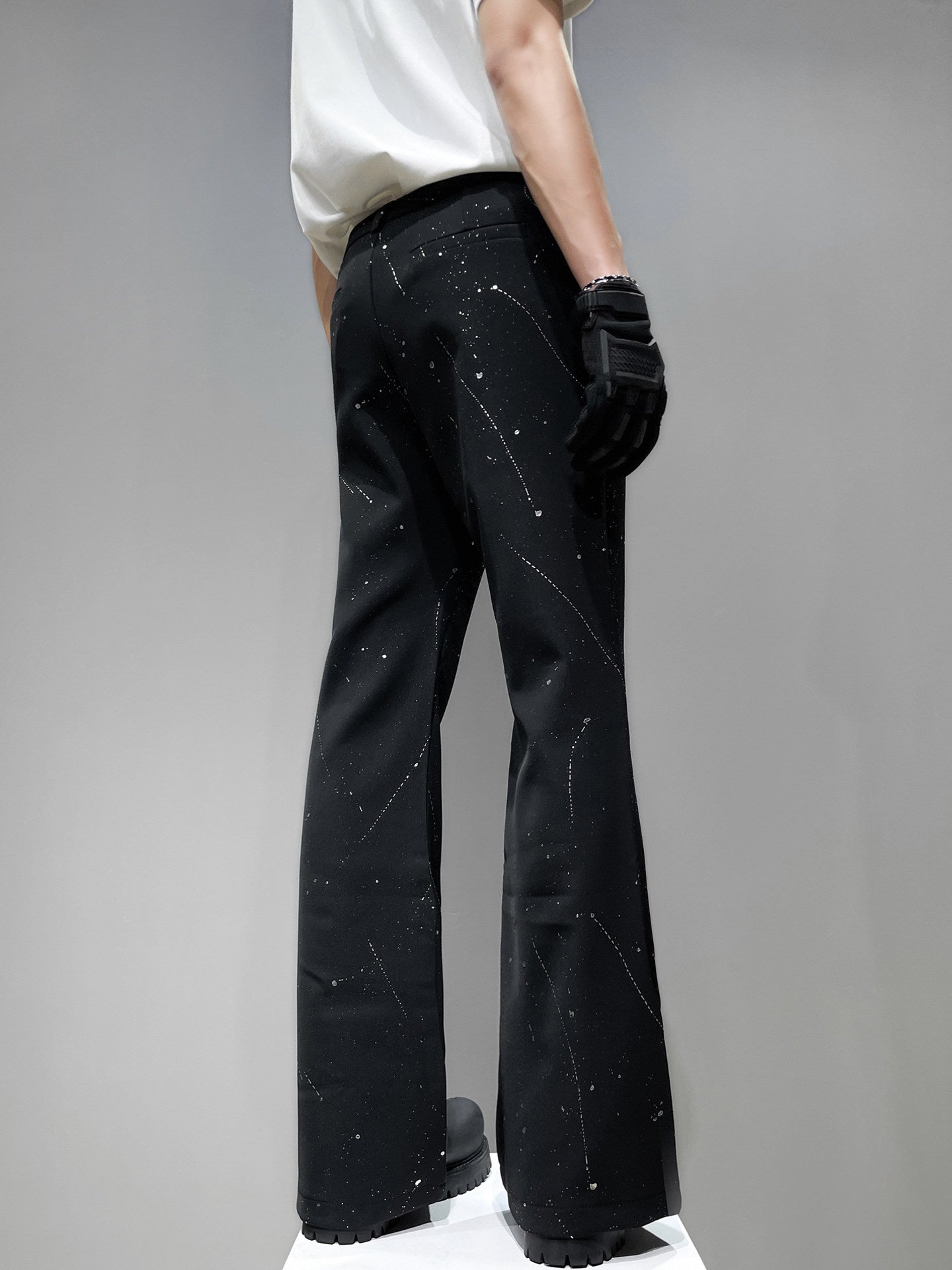 Splatter Star Flare Trousers WN23964