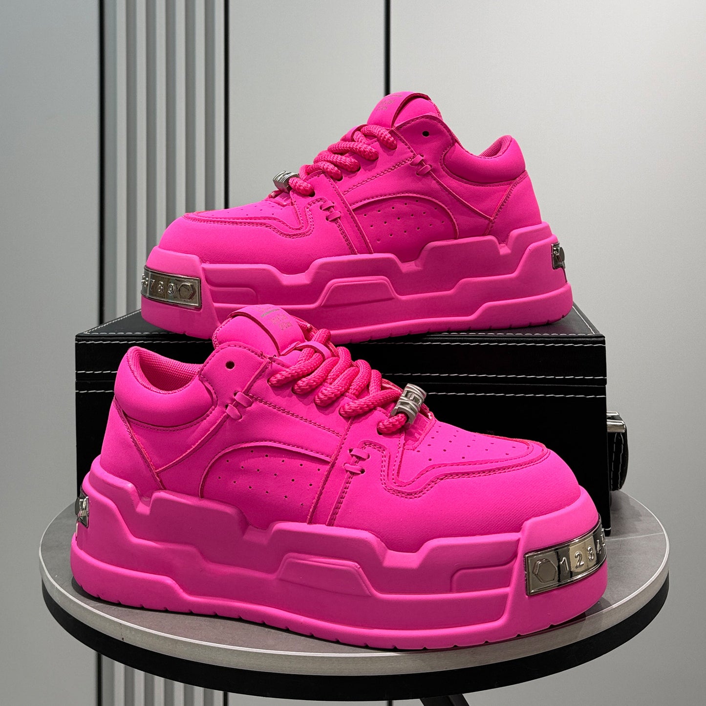 Vivid Platform Thick Sole Sneakers WN24712