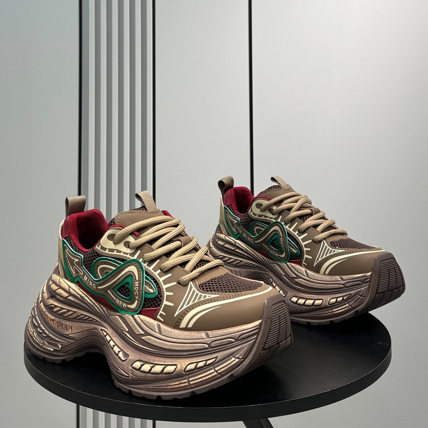 Chunky Platform Mesh Sneakers WN24809