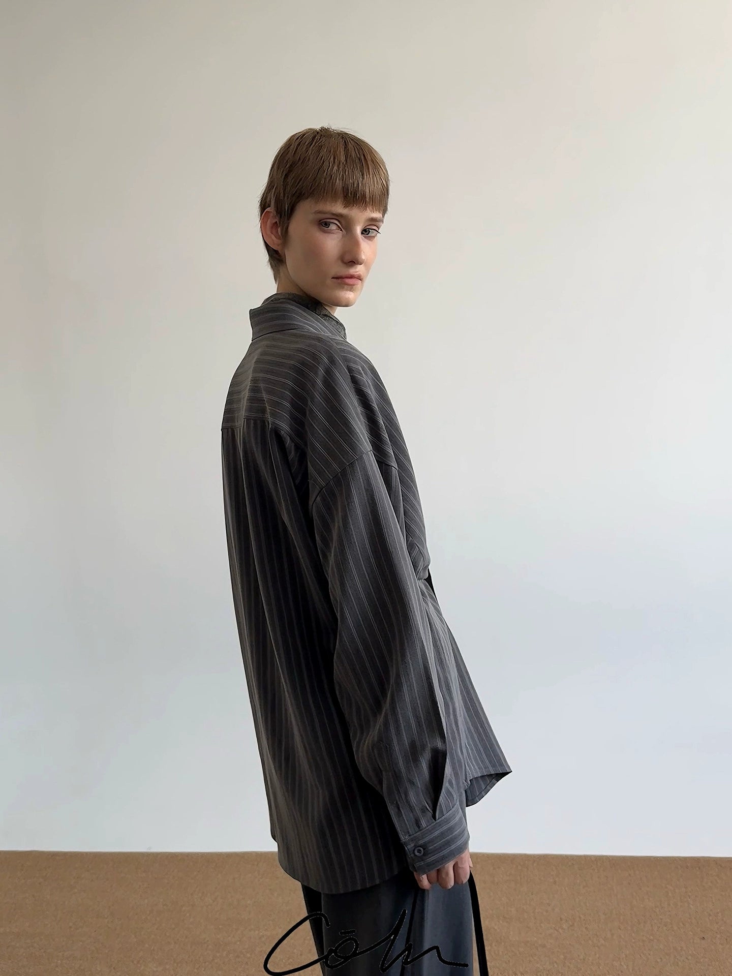 Stripe Long Sleeve Shirt WN21555