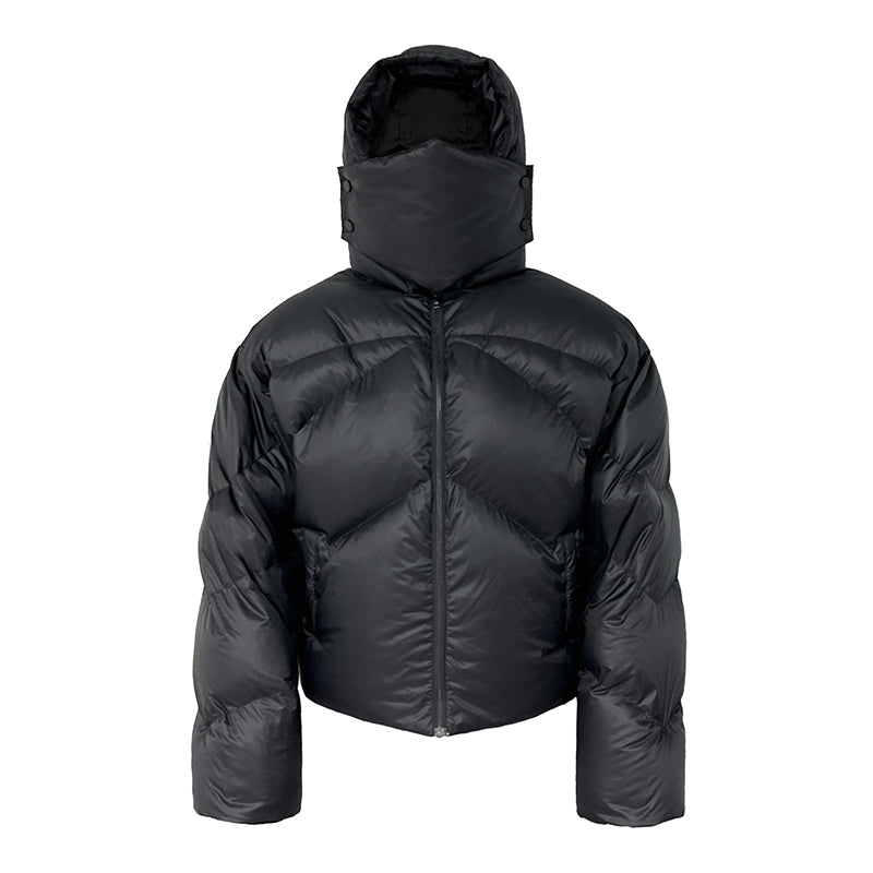 Mask Detachable White Duck Down Jacket WN8527