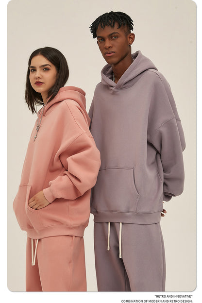 Oversize Heavyweight Hoodie & Heavyweight Sweatpants Setup WN6638-K