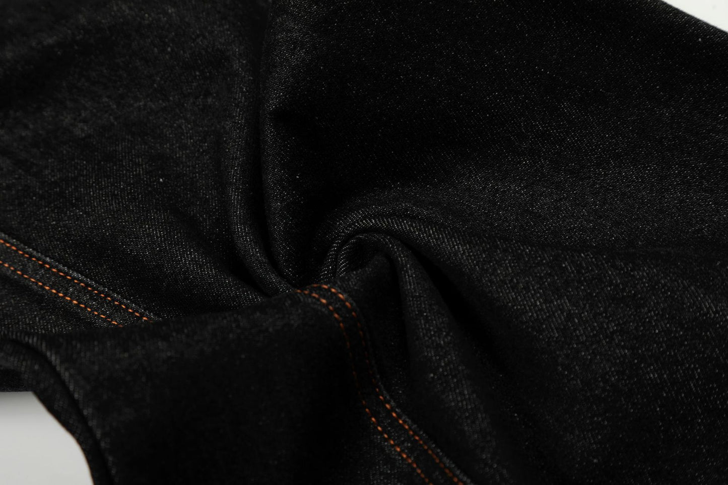 Raw Deconstruction Curved Denim Jeans WN25992