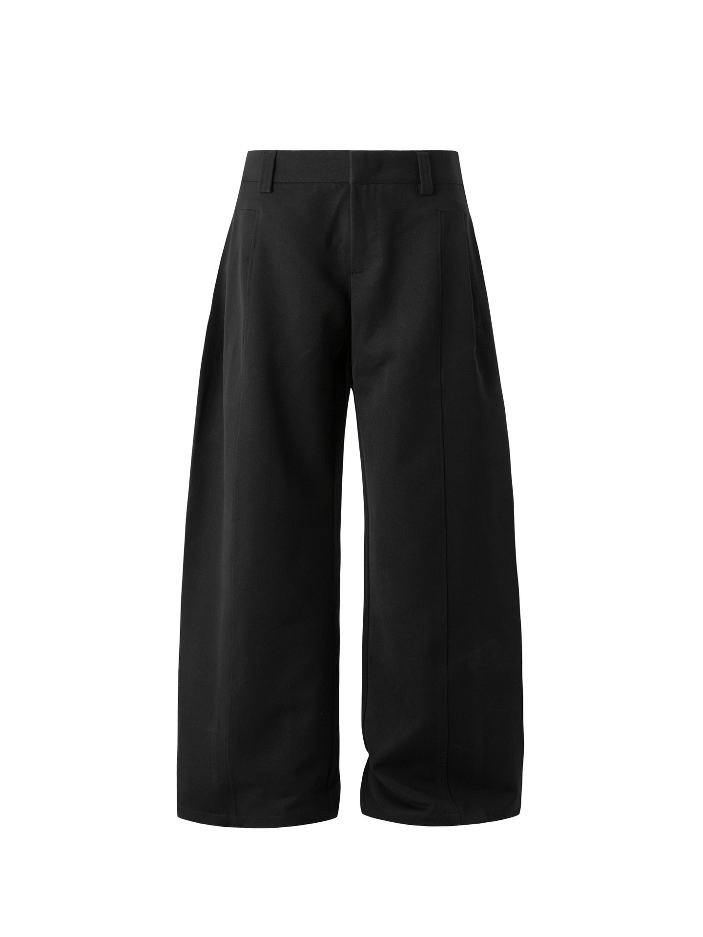 Curved Leg Wide Leg Trousers WN26302