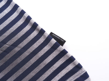 Stripe Oversize Short Sleeve T-Shirt WN15503