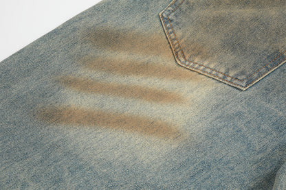 Wash Straight Denim Jeans WN25602