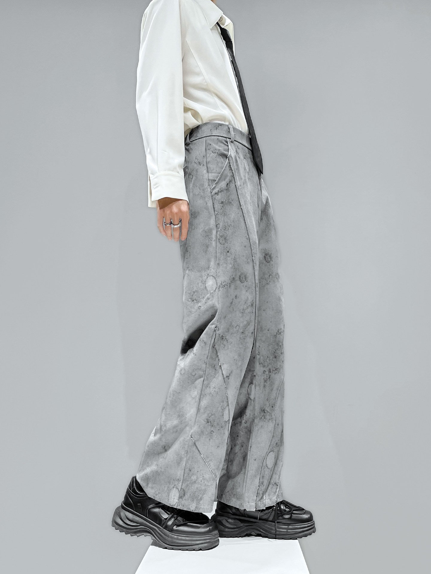Minimal Straight Tailored Trousers WN23855