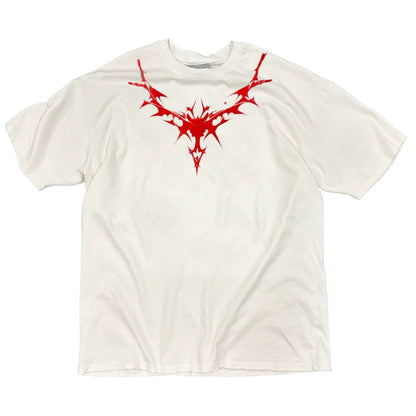 Graffiti Print Short Sleeve T-Shirt WN18741