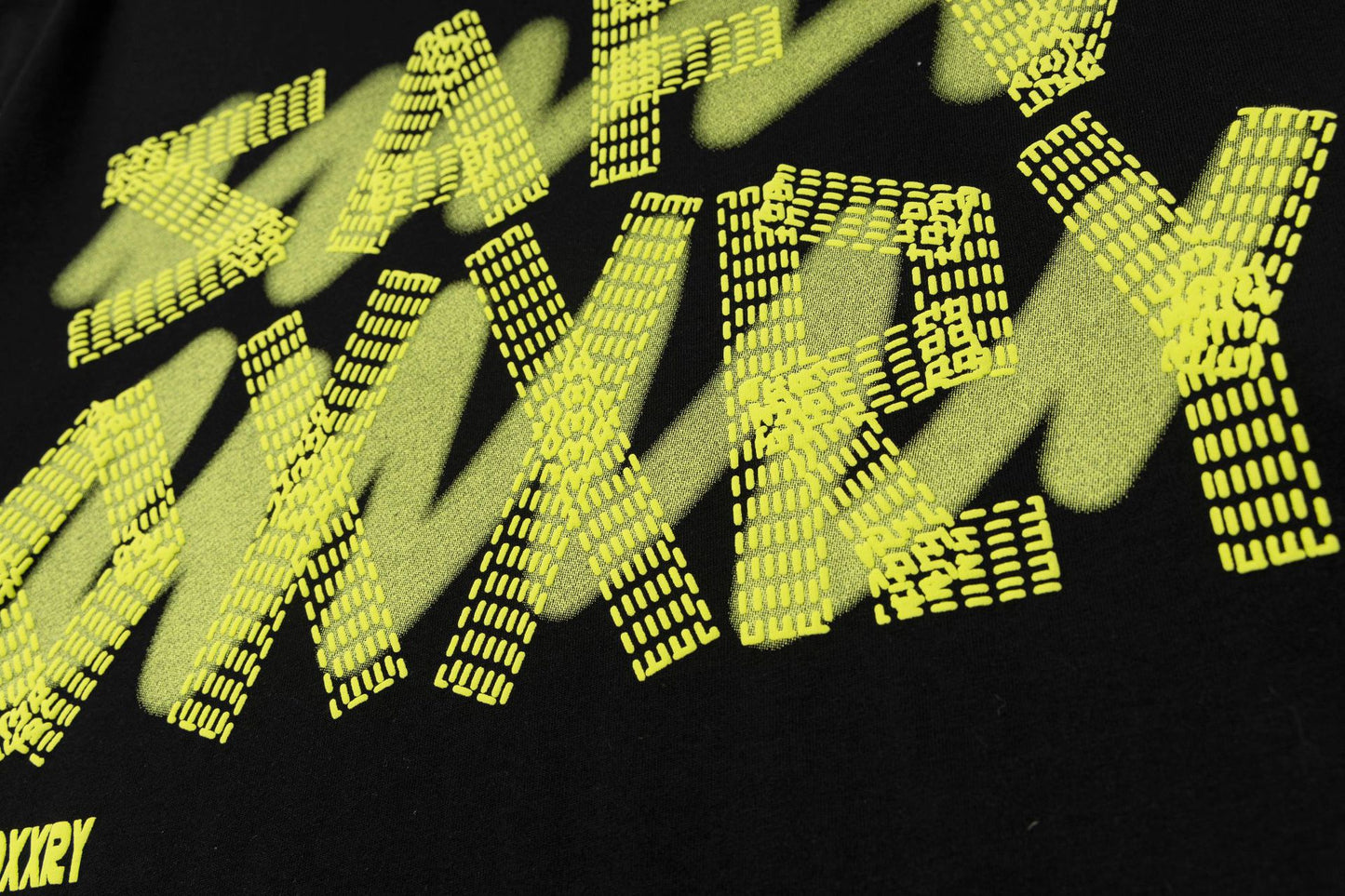 Foam Letter Print Short Sleeve T-Shirt WN25791