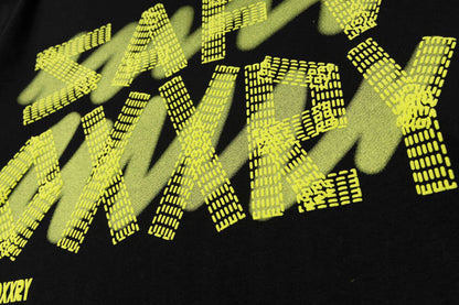 Foam Letter Print Short Sleeve T-Shirt WN25791