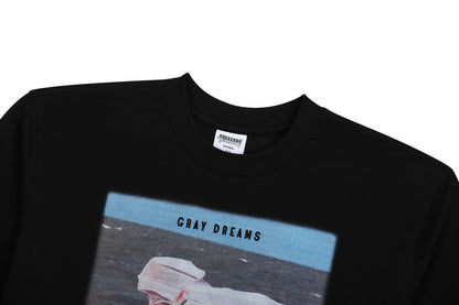 Portrait Graphic Print Short Sleeve T-Shirt WN26023
