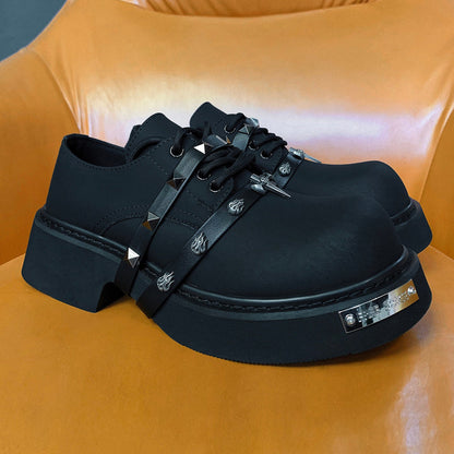 Studded Cross Chunky Sole Sneaker Boots WN25146
