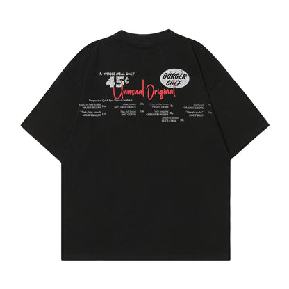 Graphic Art Print Oversize Short Sleeve T-Shirt WN25949
