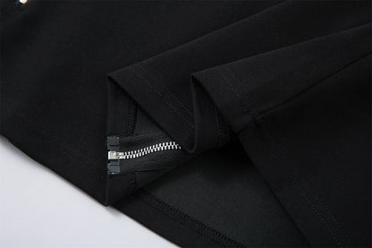 Full Zip Polo Collar Short Sleeve Shirt WN26805
