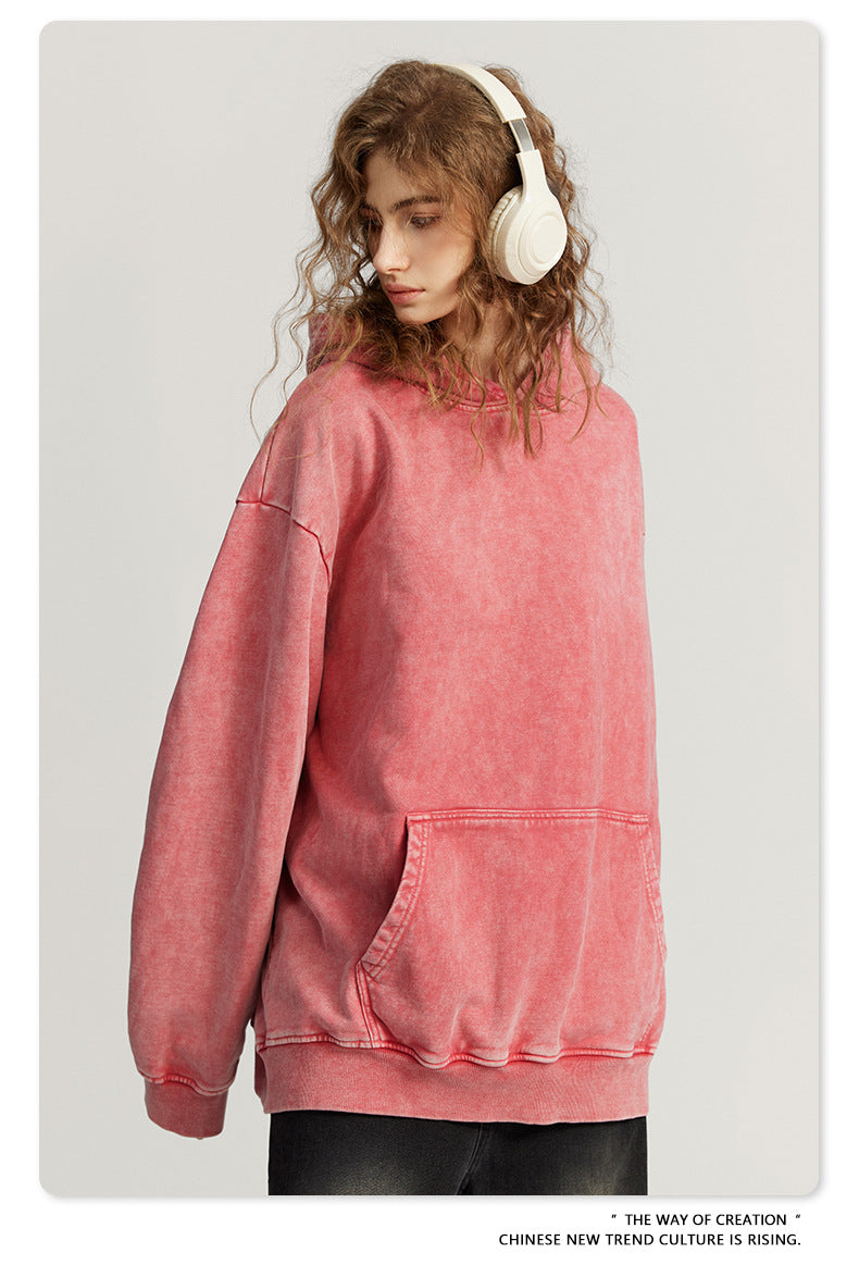 Oversize Washed Hoodie WN6463