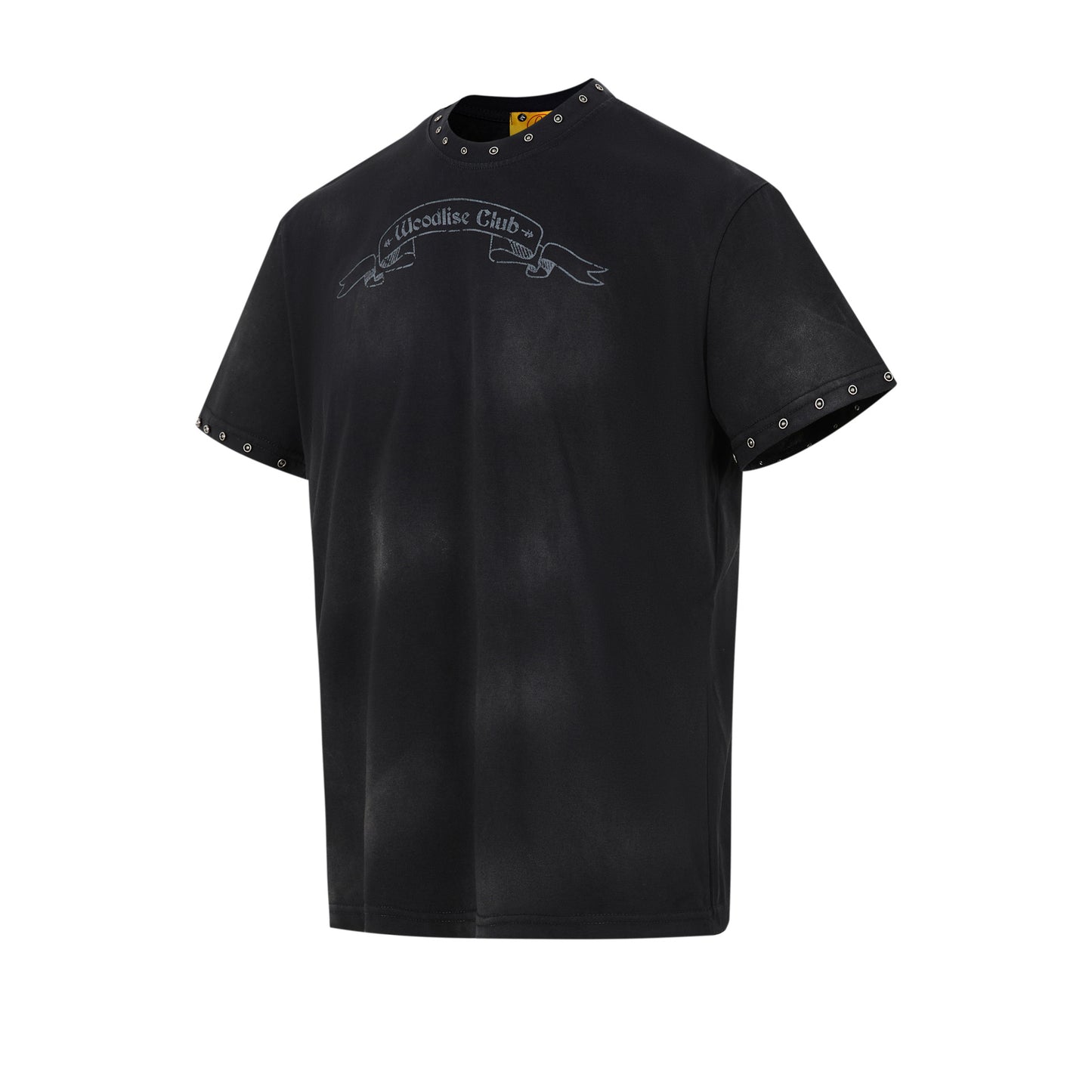 Washed Spray Paint Short Sleeve T-Shirt WN26109