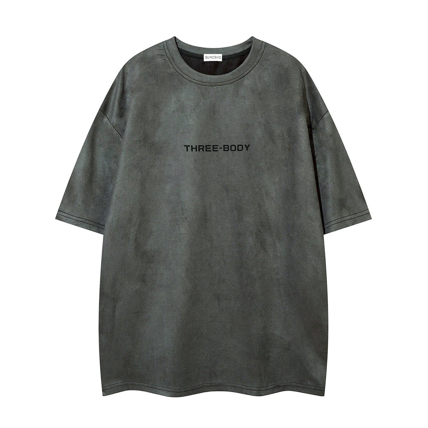 Washed Letter Short Sleeve T-Shirt WN26758