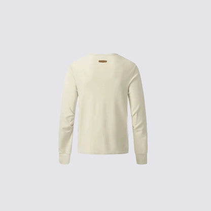 Letter Print Studs Detail Long Sleeve T-Shirt WN28032