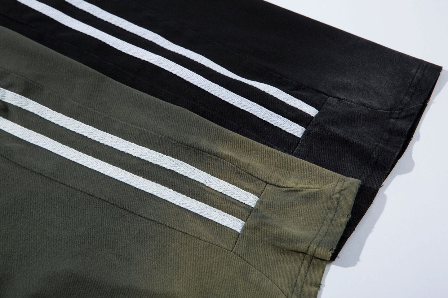 Gradient Wash Damage Short Sleeve T-Shirt WN16143