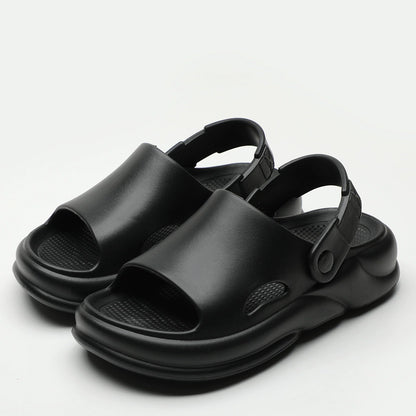 Studded Chunky Sole Punk Slides WN20616