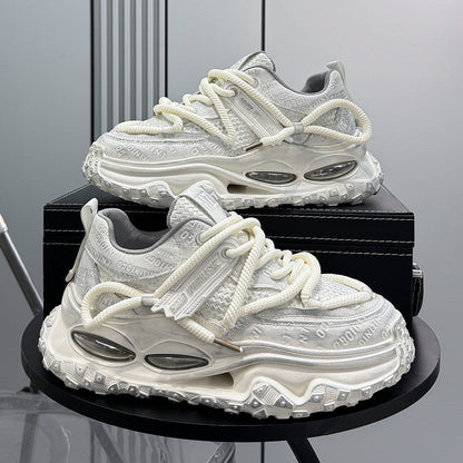 Thick-Sole Height-Increasing Dad Sneakers WN24770