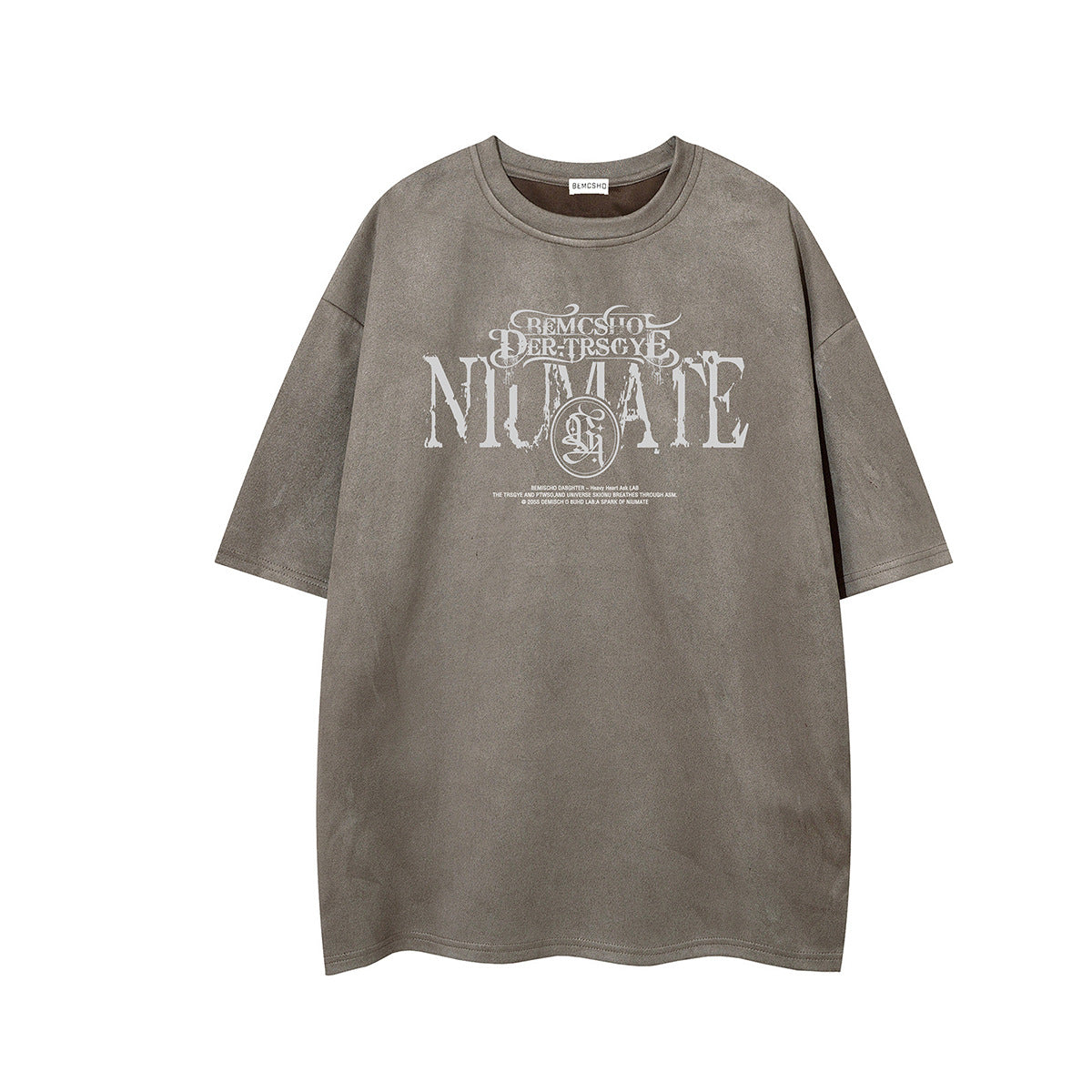 Washed Logo Print Short Sleeve T-Shirt WN25549