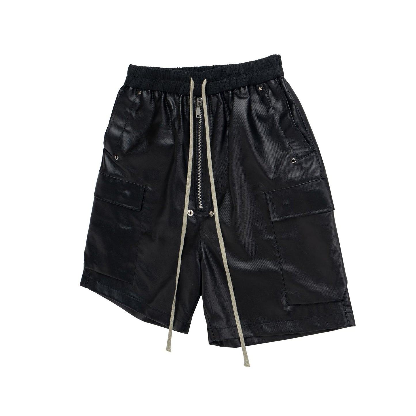 Matte Coated Cargo Half Pants WN16173